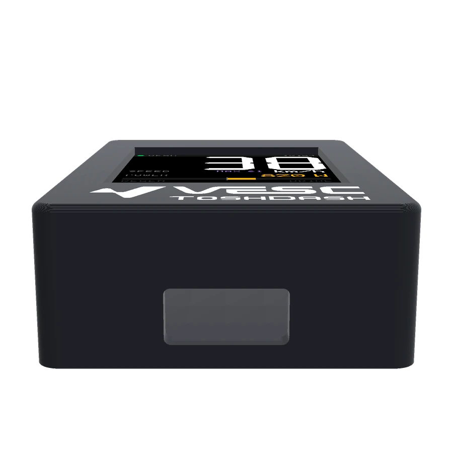 Tosh Dash front view with the cable cutout
