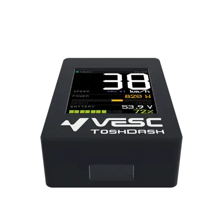 Tosh Dash V1, assembled, with white logo — drag to look at it from every side, top and bottom